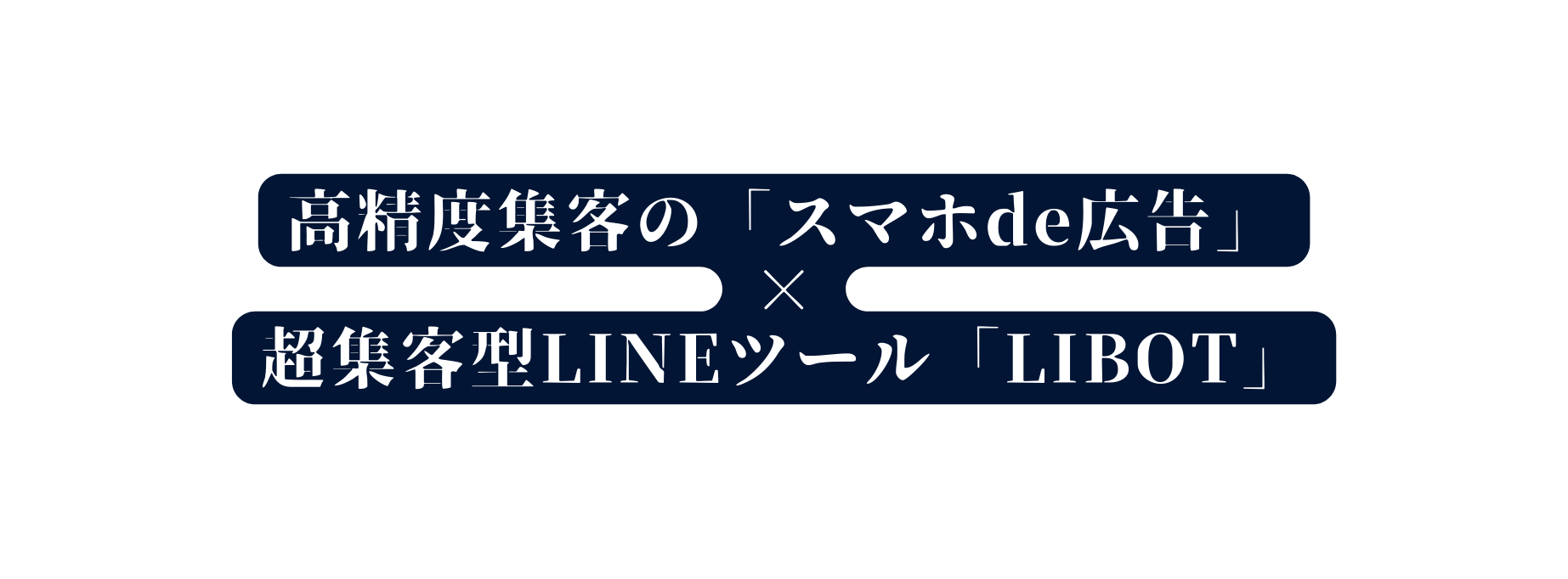 高精度集客の スマホde広告 超集客型LINEツール LIBOT